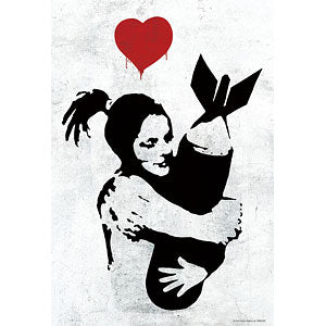 Jigsaw puzzle Banksy Love the Bomb 300 pieces (300-100)