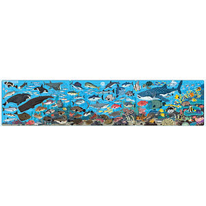 Jigsaw Puzzle Step Panorama Puzzle Fun Sea 10+15+20 pieces (24-202)