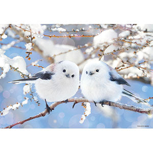 Jigsaw Puzzle Fluffy Shimaenaga 300 pieces (300-101)