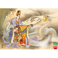 Jigsaw puzzle White Snake and Benzaiten 500 pieces (500-324)