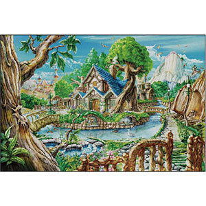 Jigsaw puzzle Forest Cottage 1000 pieces (10-1479)