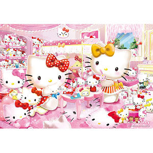 Jigsaw puzzle Hello Kitty collection room 300 pieces (300-121)