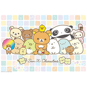 Jigsaw Puzzle San-X Characters Rainbow 300 Pieces (300-123)