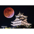 Jigsaw Puzzle Series - Japanese Cities 62 Gifu City, Gifu Prefecture "Lunar Eclipse and Gifu Castle" 300 pieces (300-418)