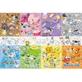 Jigsaw puzzle Pokemon in many different colors! 100 pieces (100-059)