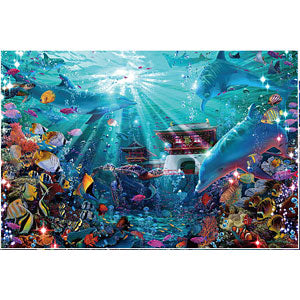 Jigsaw Puzzle Lassen Castle Under the Sea 1000 Pieces (10-1490)