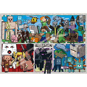 Jigsaw puzzle MINECRAFT Friend or Foe? 1000 pieces (1000T-546)