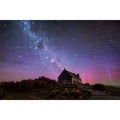 Jigsaw Puzzle Church of the Good Shepherd and Aurora (New Zealand) 1000 pieces (10-1494)