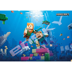 Jigsaw Puzzle Magical Piece -Light- MINECRAFT Aquatic 208 pieces (208-ML10)
