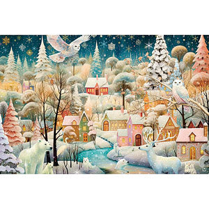 Jigsaw Puzzle Winter Wonderland 1000 Pieces (10-1497)