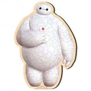 Jigsaw puzzle Woody puzzle Rigmy Baymax 102 pieces (37-06)