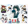 Jigsaw Puzzle Mitsuru Adachi 55th Anniversary of Painting ~ CHARACTERS ~ 1000 pieces (1000T-550)