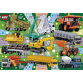 Jigsaw Puzzle Tomica Various jobs at the construction site! 100 pieces (100-068)