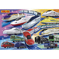Jigsaw puzzle connect! run! Everyone's Plarail 100 pieces (100-069)