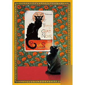Jigsaw puzzle Chat Noir 108 pieces (108-095)