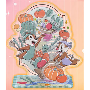 Jigsaw Puzzle Axtapop Chip & Dale/Vegetable 34 Pieces (SP-059)