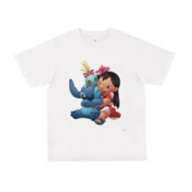 [D-Made] T-shirt Lilo & Stitch & Scrump