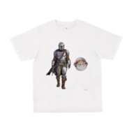 [D-Made] T-shirt The Mandalorian Season 2 Mandalorian & Grogoo Design 5