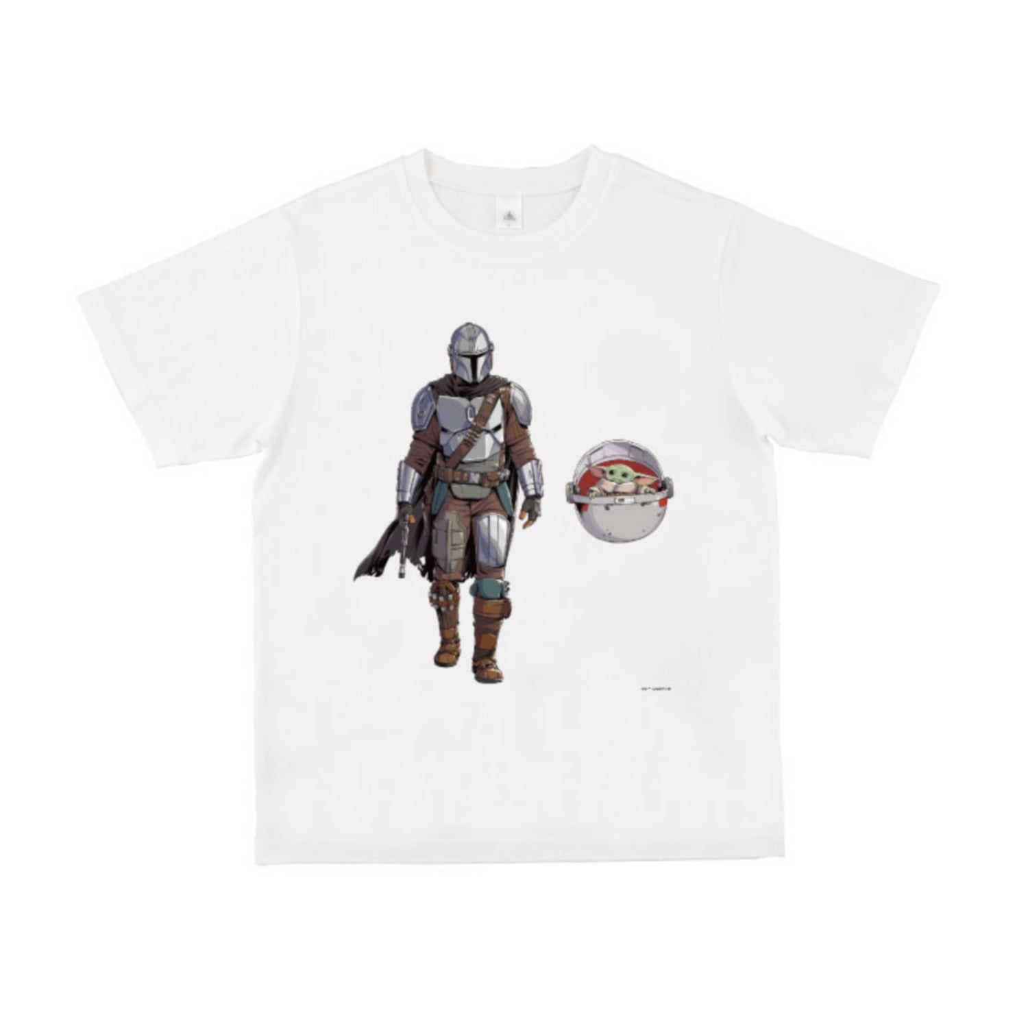 [D-Made] T-shirt The Mandalorian Season 2 Mandalorian & Grogoo Design 5