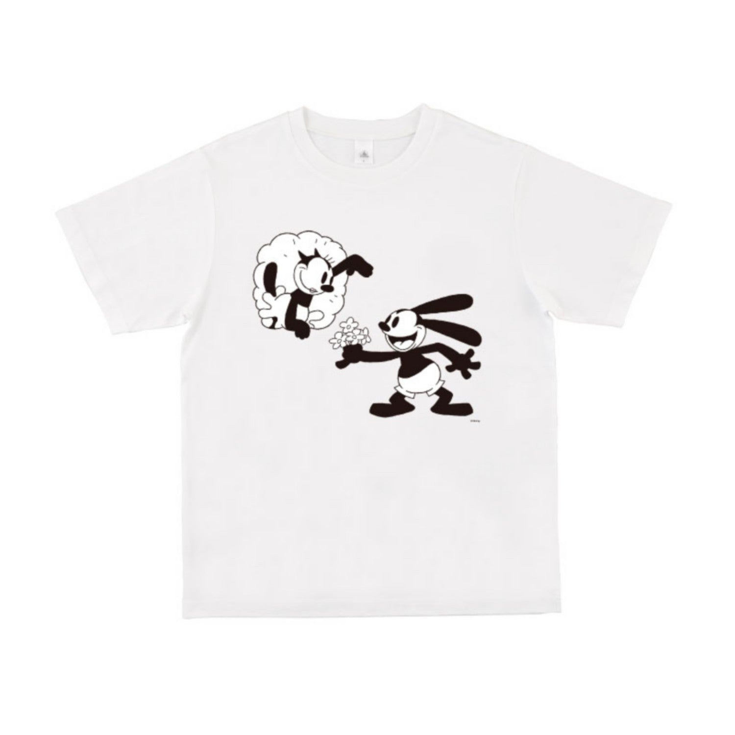 [D-Made] T-shirt Oswald the Lucky Rabbit & Hortensia