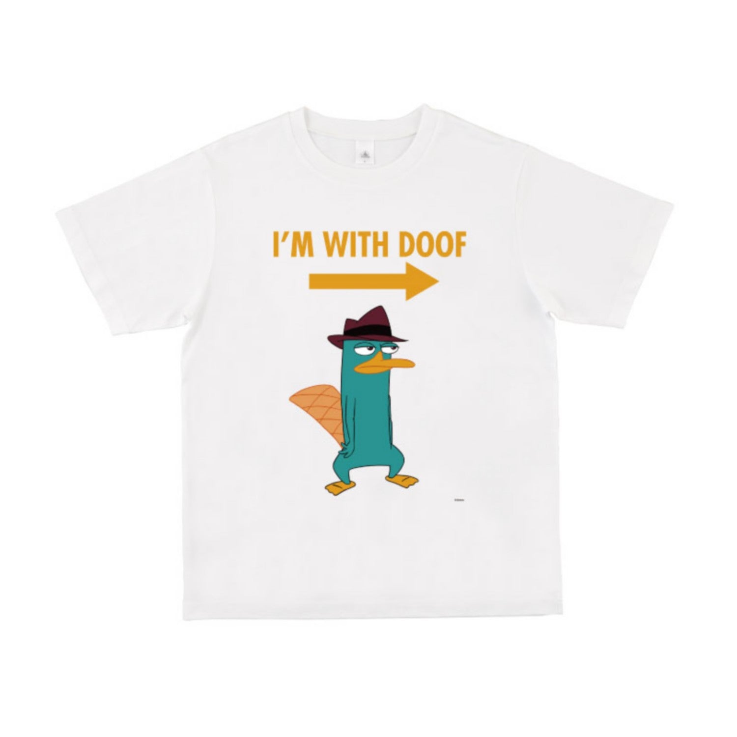 [D-Made] T-shirt Phineas and Ferb Perry Design 3