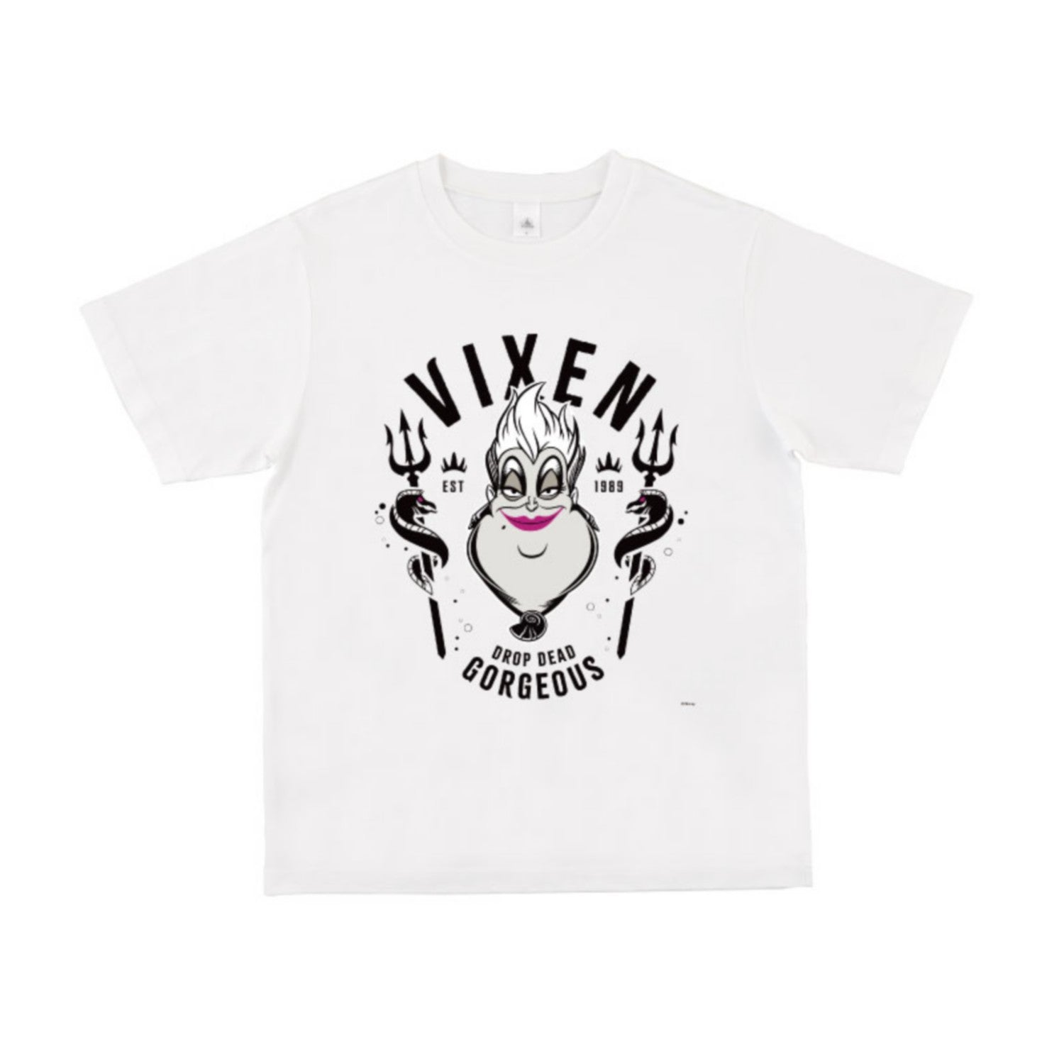 [D-Made] T-shirt The Little Mermaid Ursula & Flotsam & Jetsam Villains Design 2