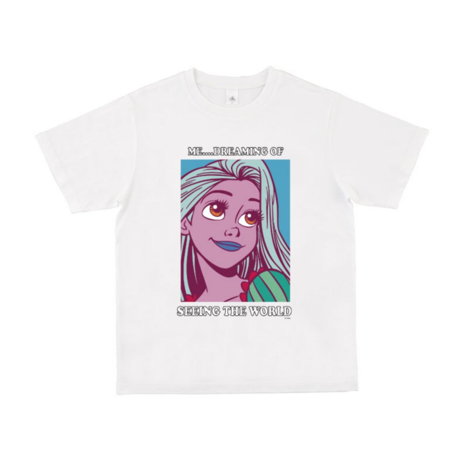 [D-Made] T-shirt Rapunzel on the Tower Design 1