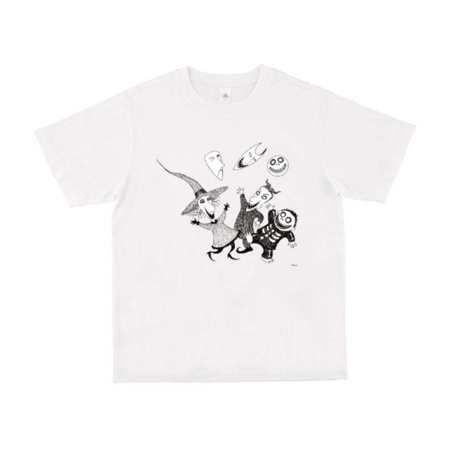 [D-Made] T-shirt Tim Burton Nightmare Before Christmas Lock & Shock & Barrel Design 1