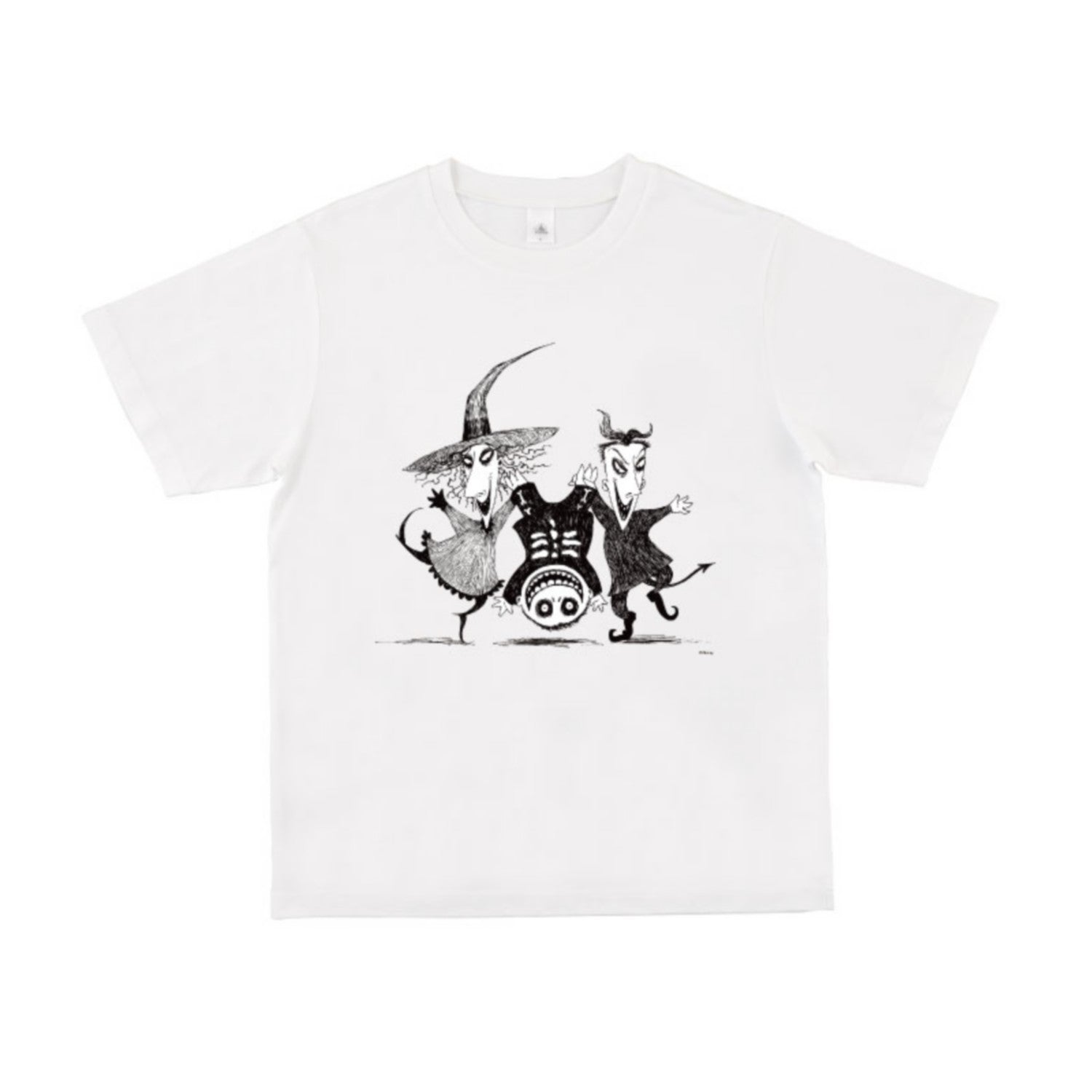 [D-Made] T-shirt Tim Burton The Nightmare Before Christmas Lock & Shock & Barrel Design 2