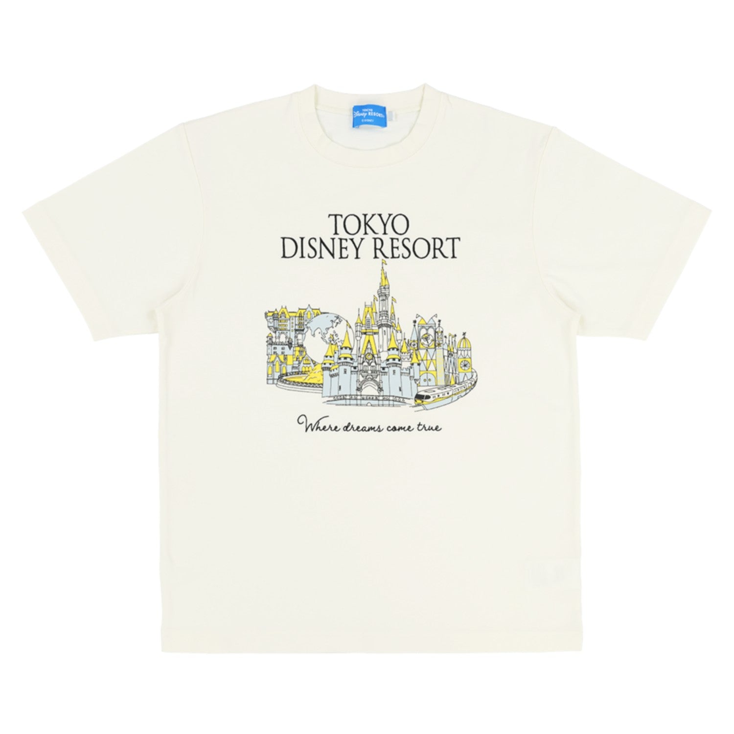 Disney Japan T-shirt, white with Mickey Mouse, from Japan