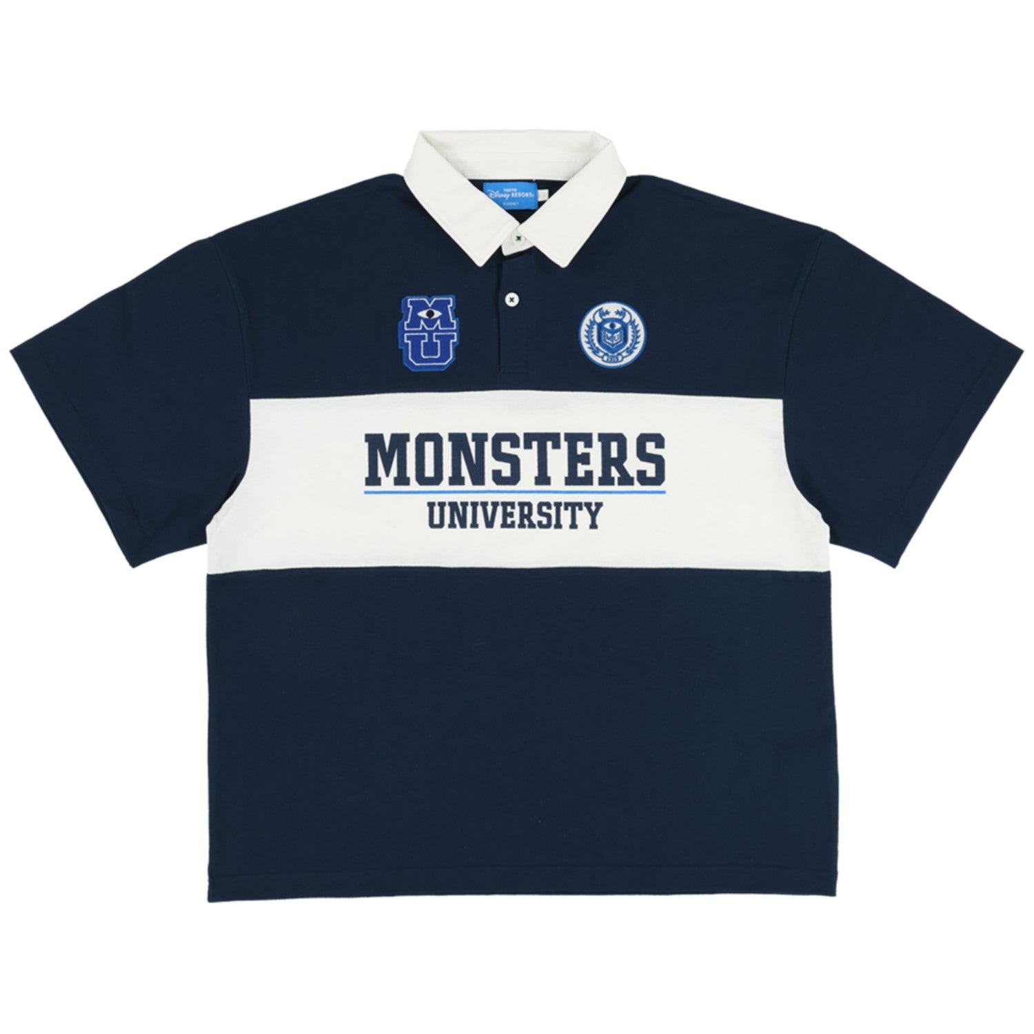Rugby shirt short sleeve unisex