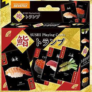 sushi playing cards