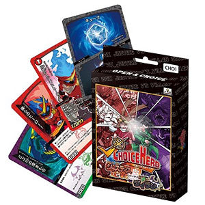 Card Game CHOICE HERO Starter BOX Justice VS Villain