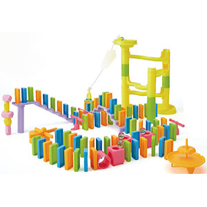 Dominoland 129 pieces