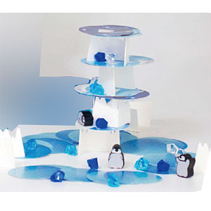 Board game swaying penguin mini
