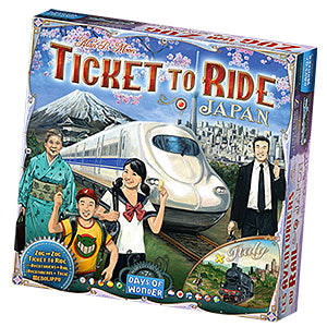 Board Game Ticket to Ride Japan/Italy Map Multilingual Version