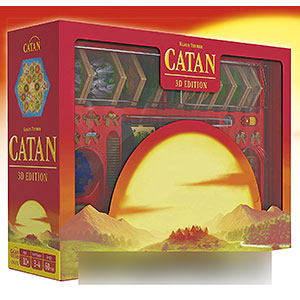 Board game Catan 3D English version with Japanese instructions
