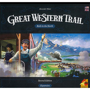 Board Game Great Western Trail Expansion Road to the North 2nd Edition with Japanese Translation
