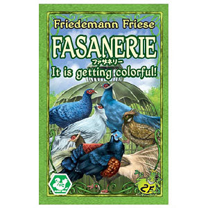 Card Game Fasanerie Expansion 1 It is getting colorful! Japanese version