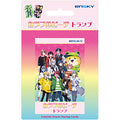colorful peach playing cards