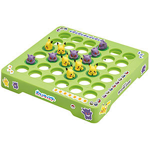 Pikachu & Gengar Reversi Game from Japan, featuring anime characters on a wooden board