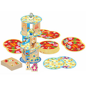 Disney Pixar Card Tower Game Plus Toy Story