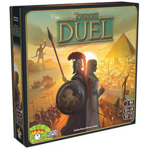 Board Game Seven Wonders of the World DUEL Multilingual Version
