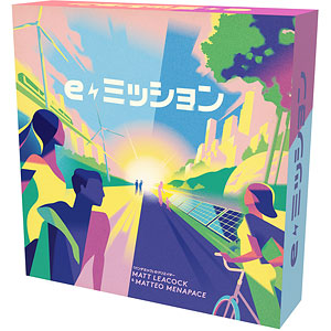 Board game e-mission Japanese version