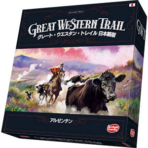 Board game Great Western Trail: Argentina Japanese version