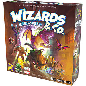 Board game “The Wizard and the Demons” Japanese version