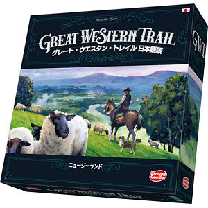 Board game Great Western Trail: New Zealand Japanese version