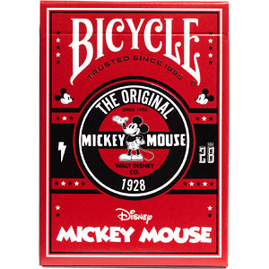 Disney Bicycle Playing Cards Classic Mickey Mouse