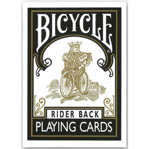 Bicycle rider back black