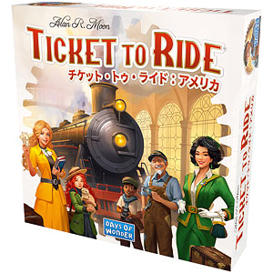 Board Game Ticket to Ride: America (2025 New Edition) Japanese Version